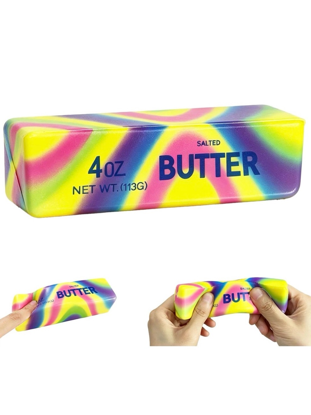 Colorful Butter Squishy/Stress Toy